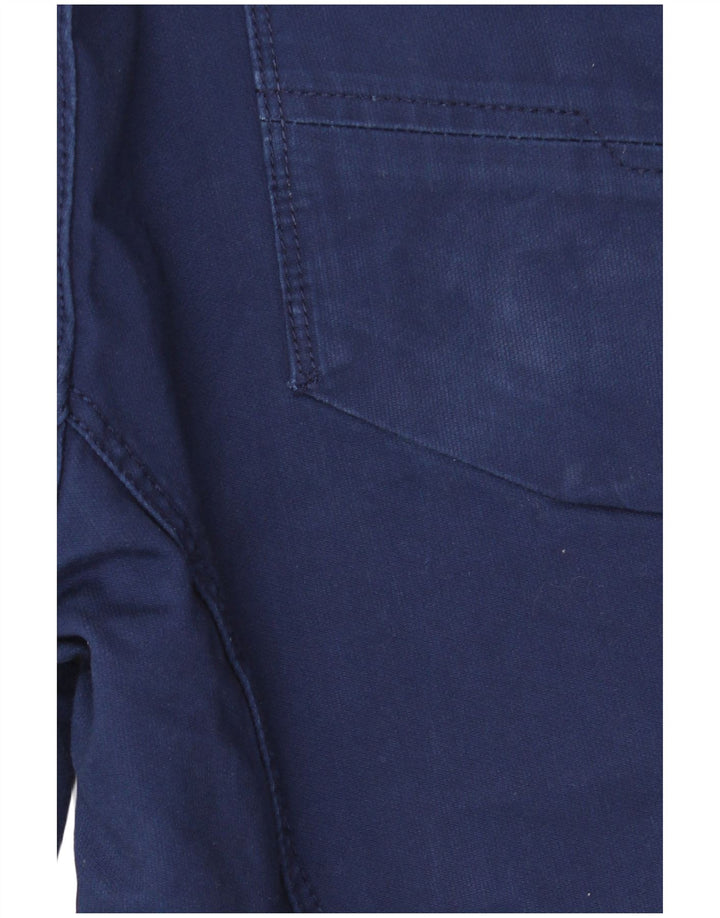 Pantaloncini cargo da uomo Celio W34 Large in cotone blu navy
