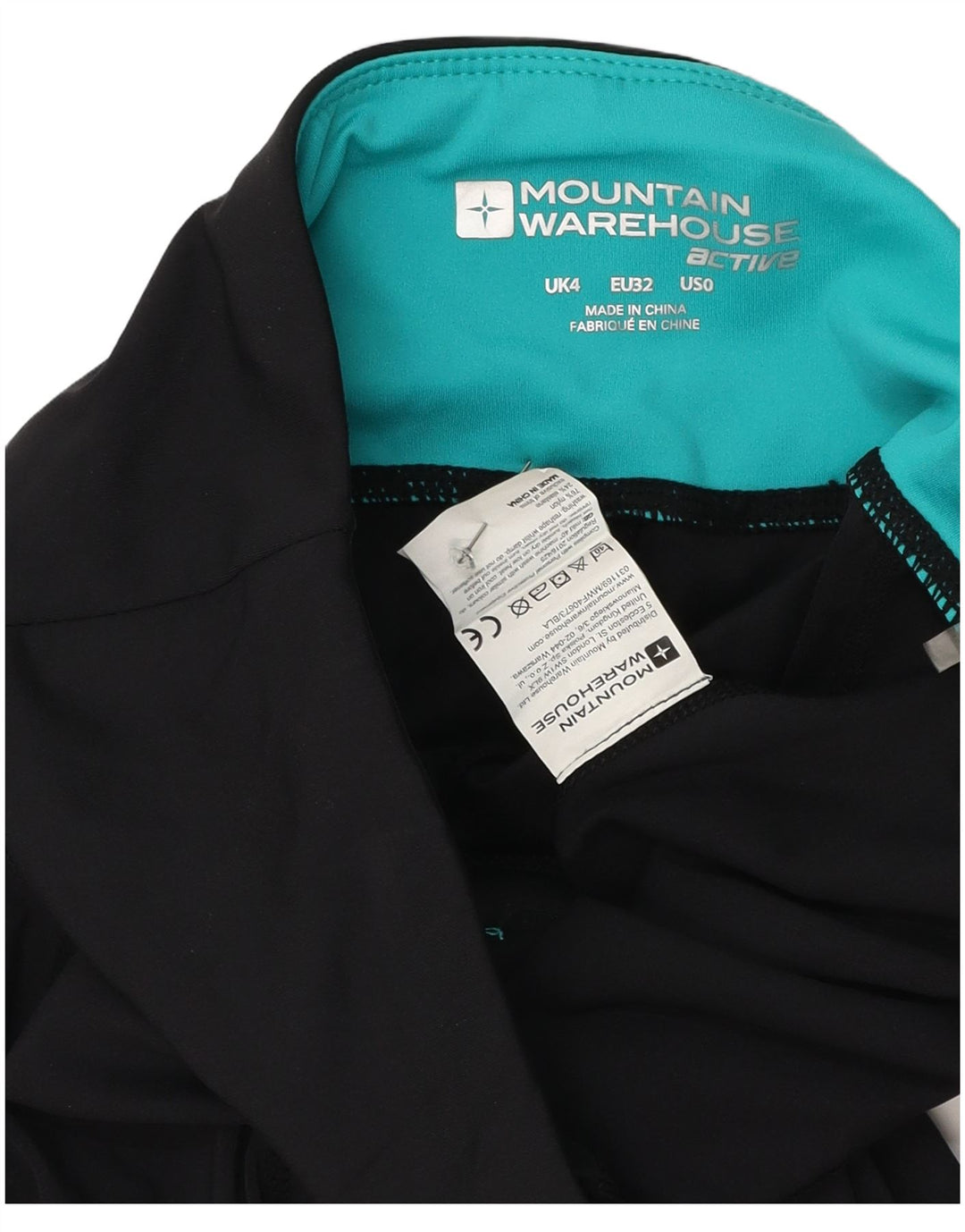 Leggings da donna Mountain Warehouse UK 4 XS nylon nero