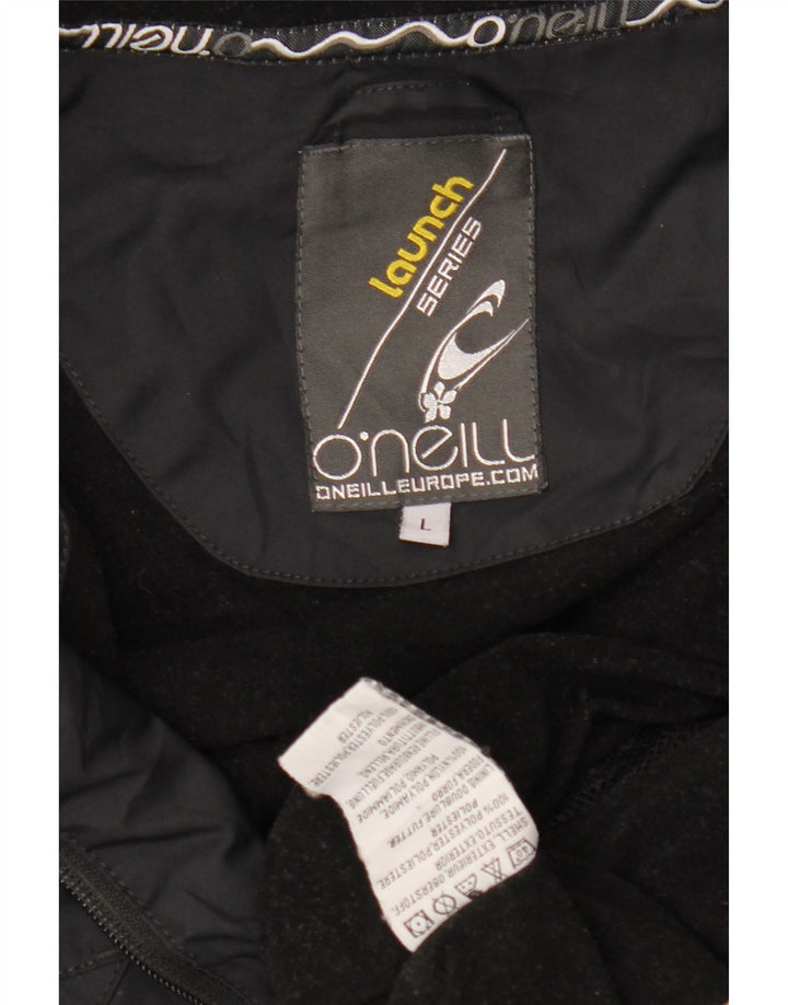 Giacca a vento con cappuccio da uomo O'Neill UK 40 grande poliestere nero