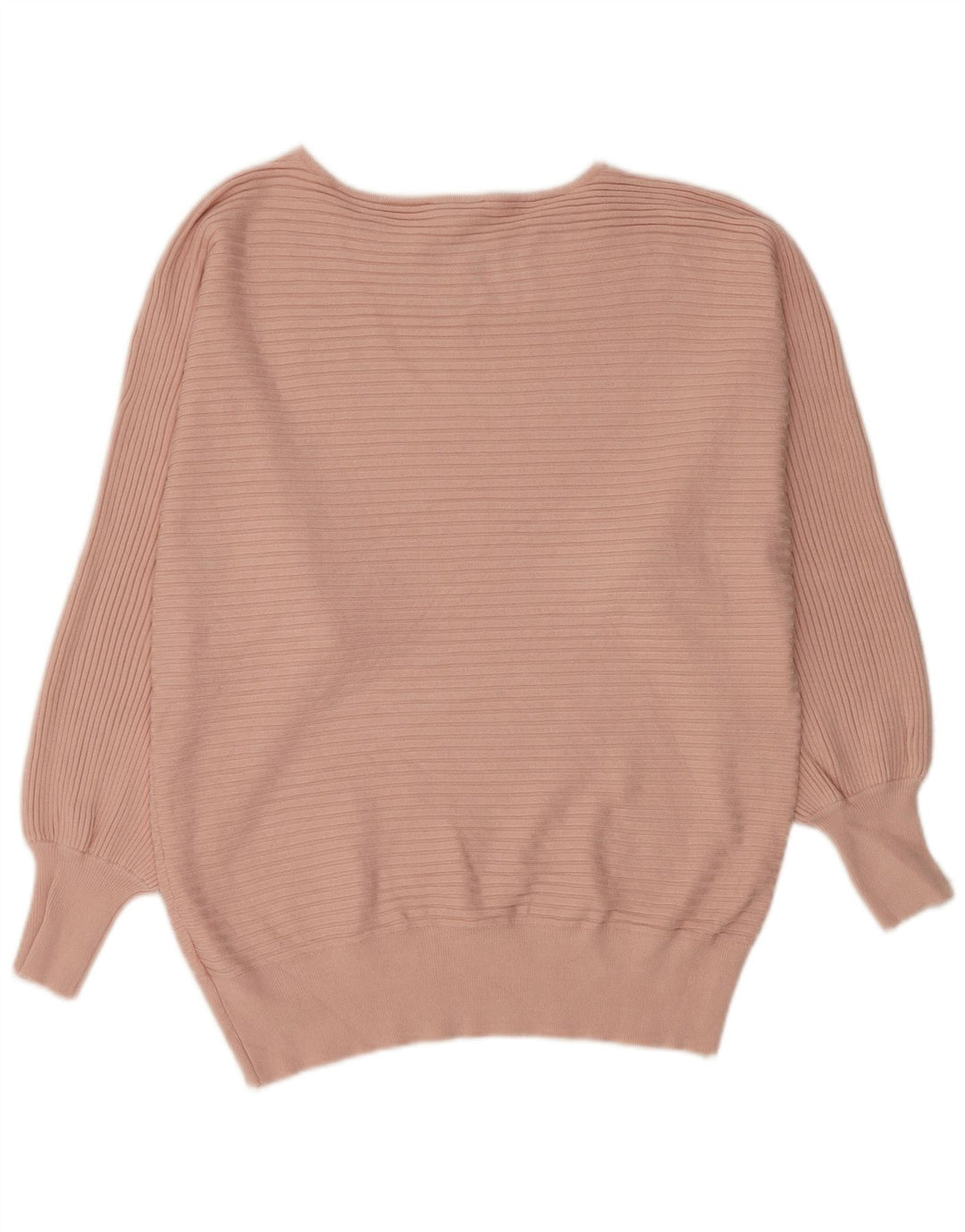 Maglione maglione con scollo a barca da donna Phase Eight UK 14 Viscosa rosa medio