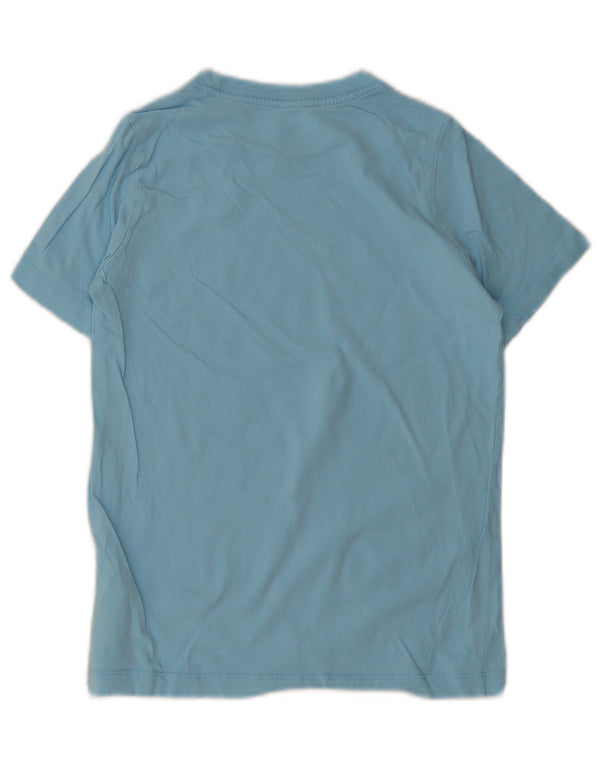 T-shirt da ragazzo Nike Top 10-11 anni in cotone blu medio