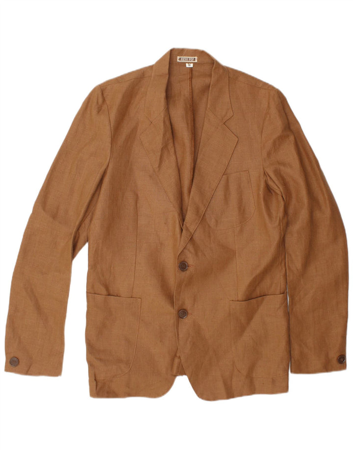 Giacca blazer vintage da uomo UK 36 piccola marrone