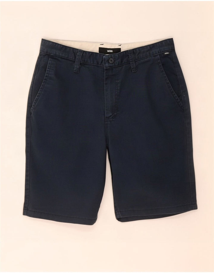 Pantaloncini chino da uomo Vans W29 cotone blu navy medio