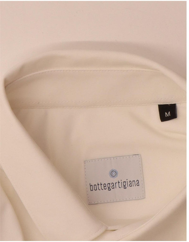 BOTTEGA ARTIGIANA Polo da uomo in nylon bianco sporco medio