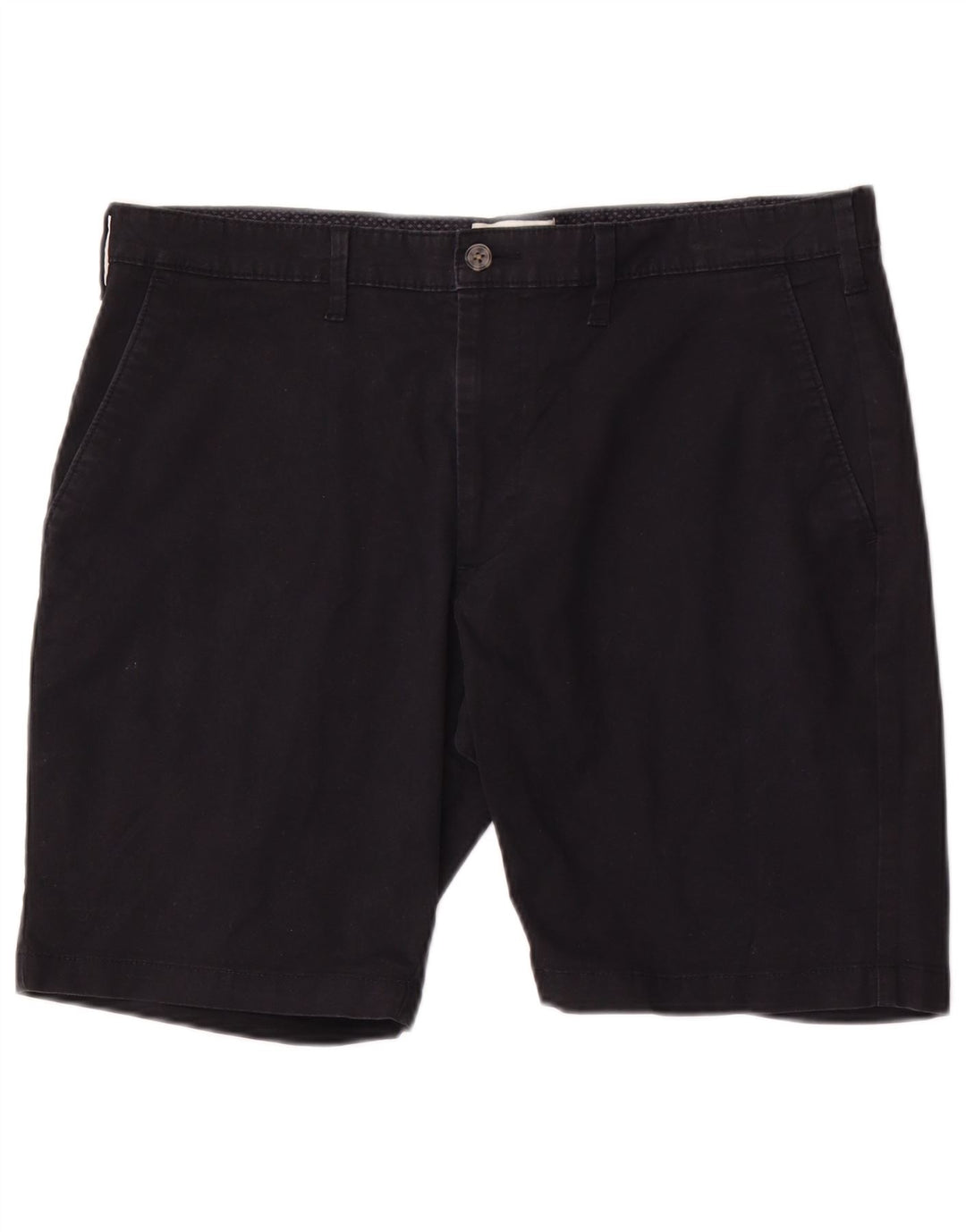 Pantaloncini chino da uomo Marks & Spencer W36 grandi in cotone blu navy