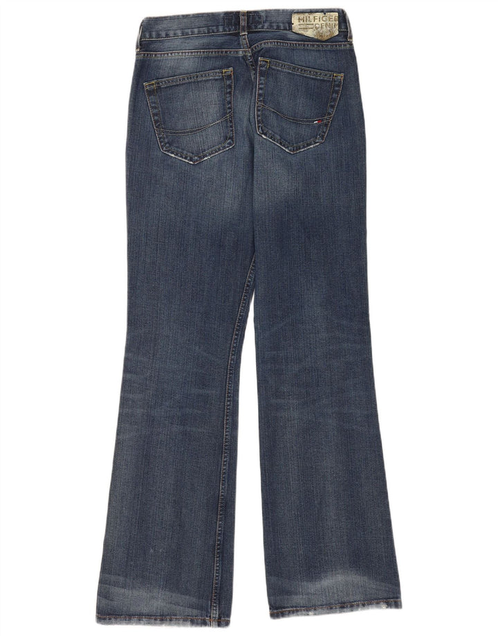 Jeans svasati a vita bassa da donna Tommy Hilfiger W30 L34 cotone blu