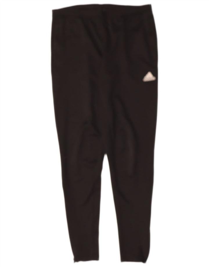 ADIDAS Womens Leggings UK 8/10 Small  Black Polyester