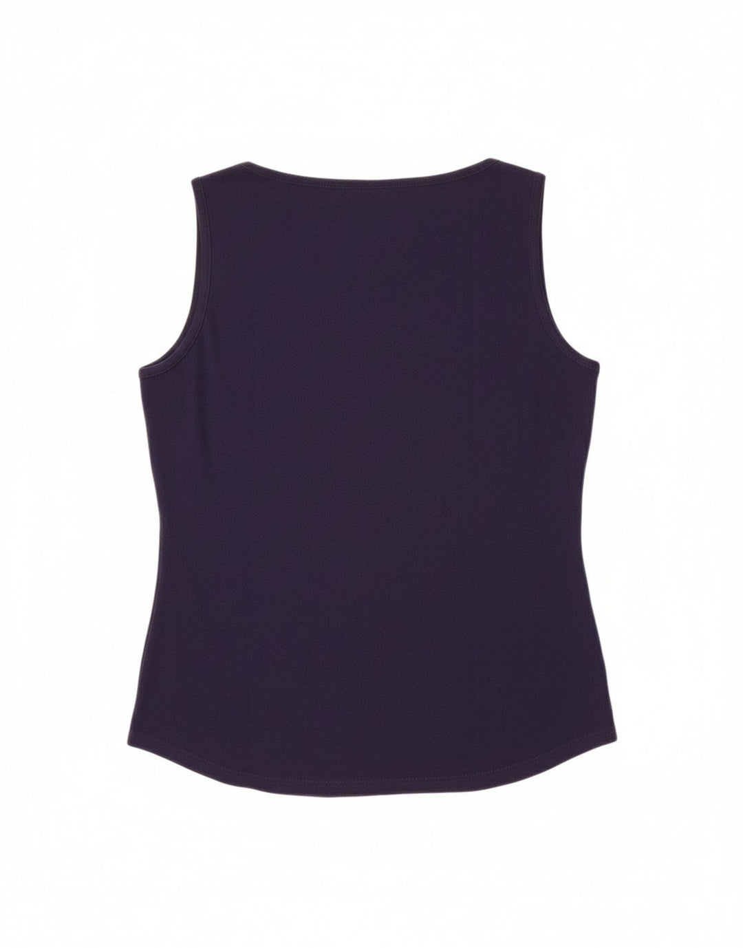 LACOSTE Womens Vest Top Size 42 Large Navy Blue Cotton Vintage Lacoste and Second-Hand Lacoste from Messina Hembry 