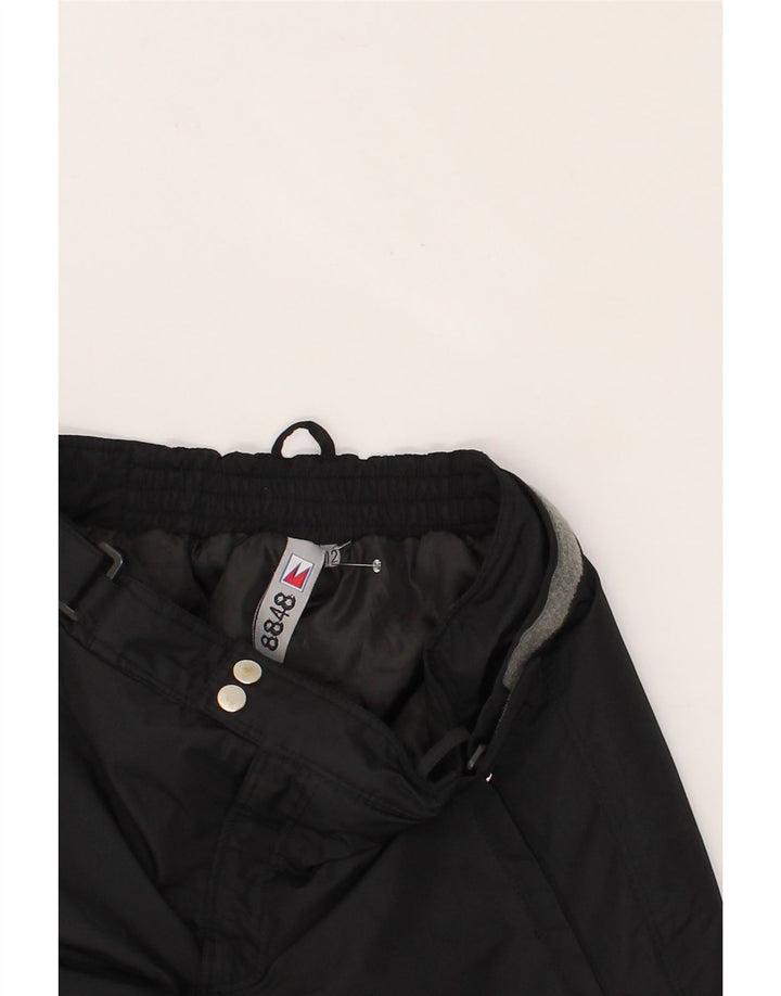 8848 Womens Windbreaker Trousers UK 12 Medium  Black Polyester Vintage 8848 and Second-Hand 8848 from Messina Hembry 