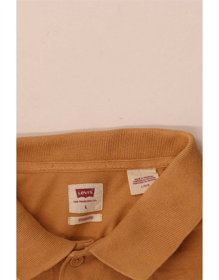 Polo Levi's da uomo vestibilità standard, taglia grande, beige
