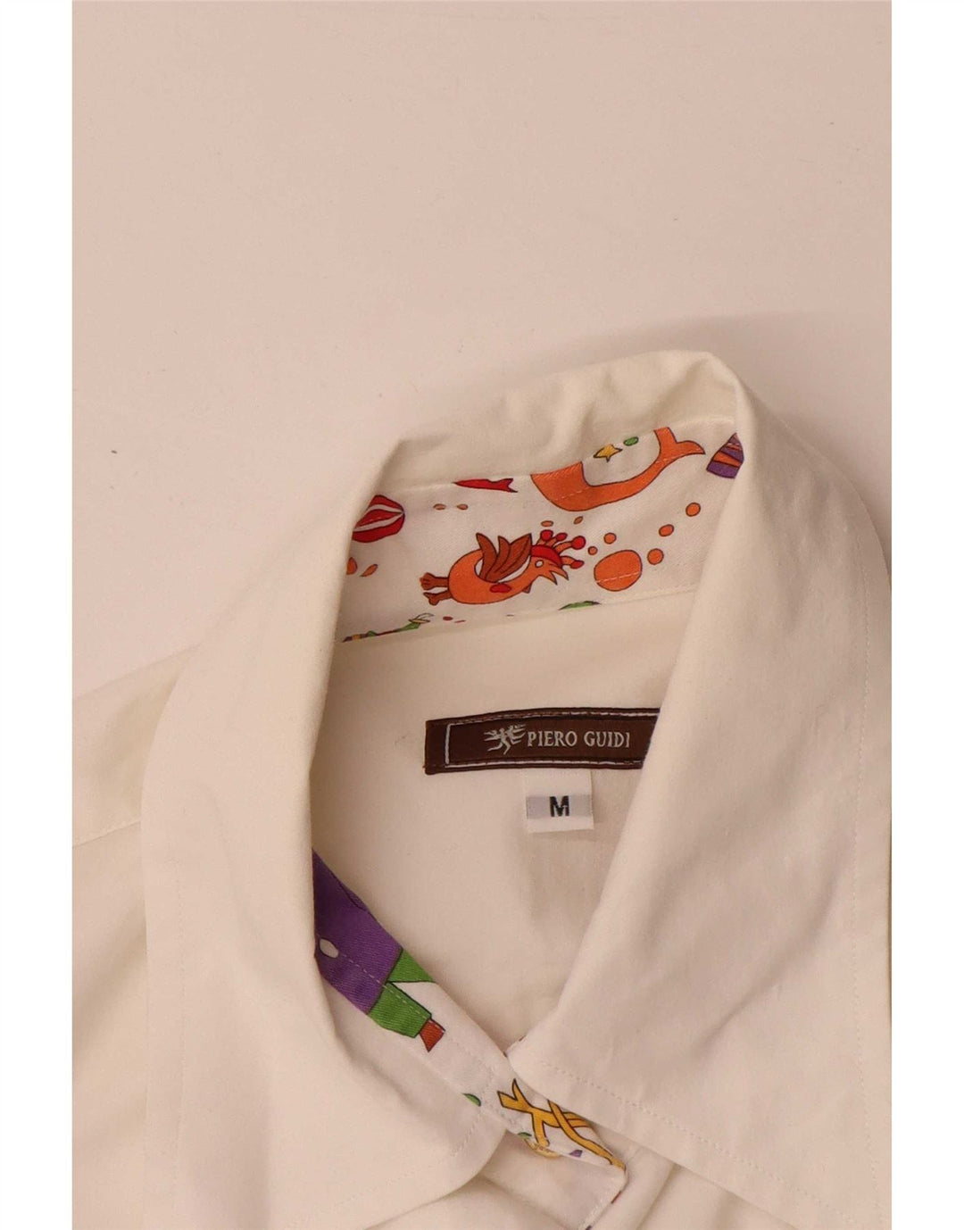 Camicia da donna Piero Guidi UK 12 cotone bianco medio