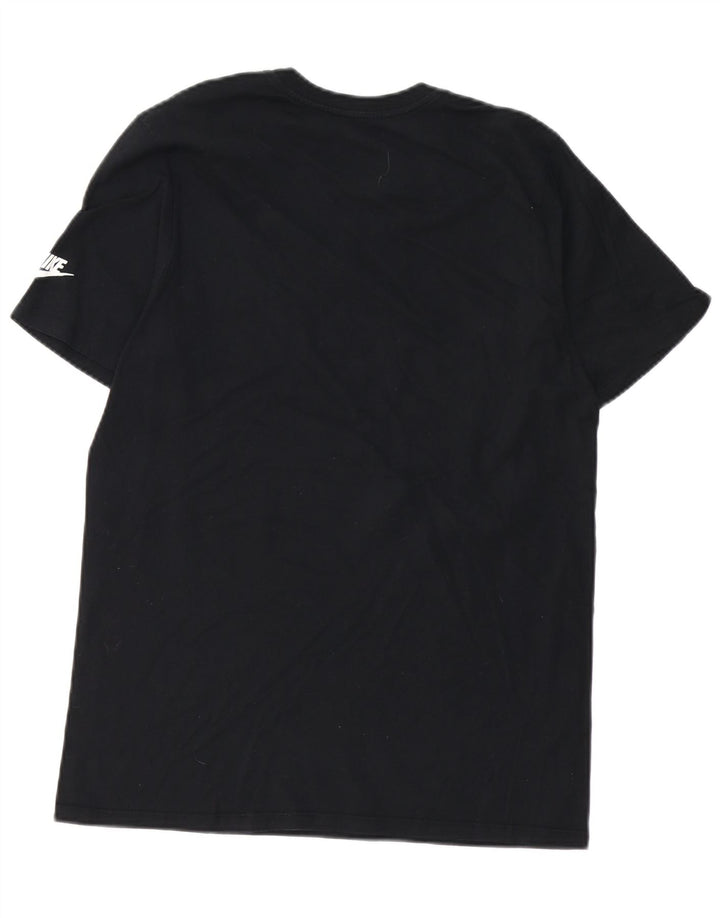 T-shirt grafica NIKE da uomo con taglio atletico, colore nero medio