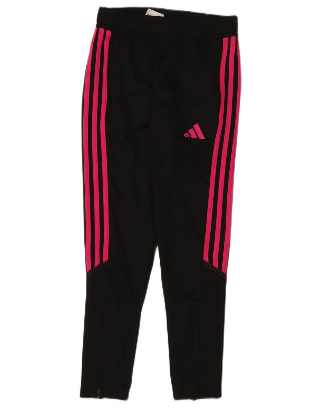 Pantaloni della tuta Adidas Aeroready da ragazzo 9-10 anni in poliestere nero