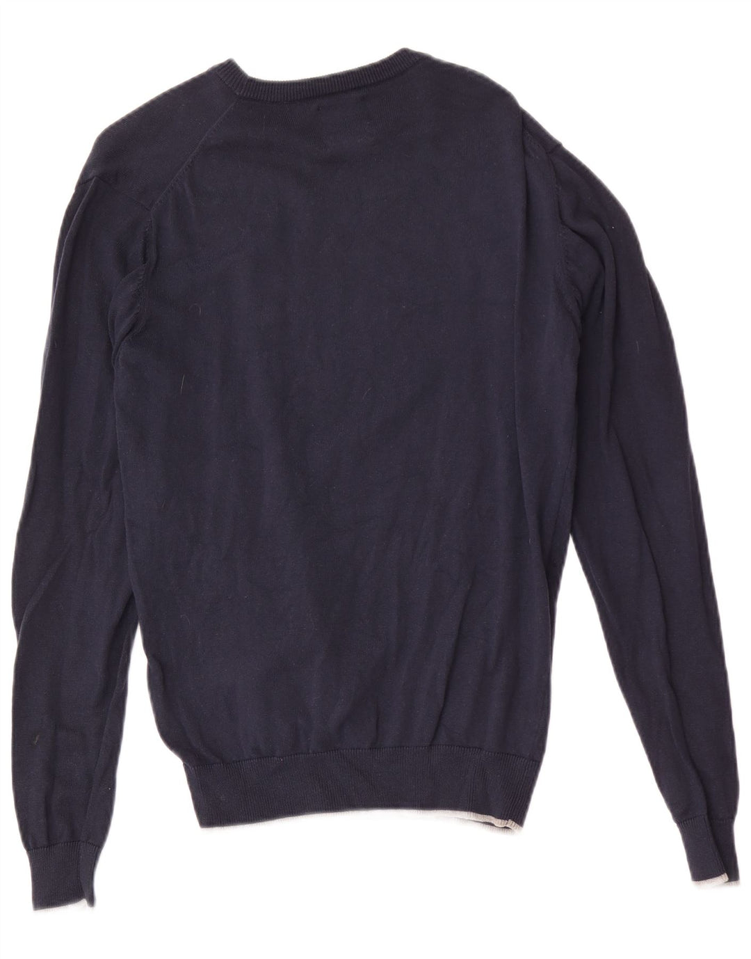 Maglione maglione girocollo da uomo Gianmarco Venturi blu navy medio