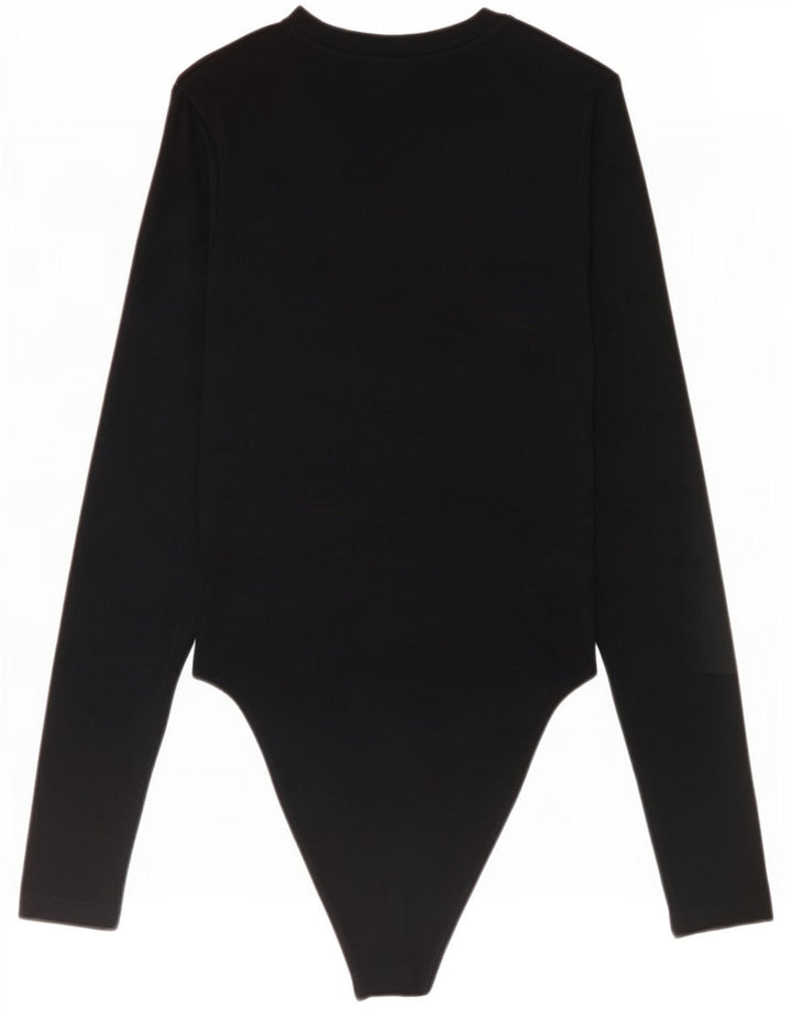 Body Zara da donna UK 12 medio cotone nero