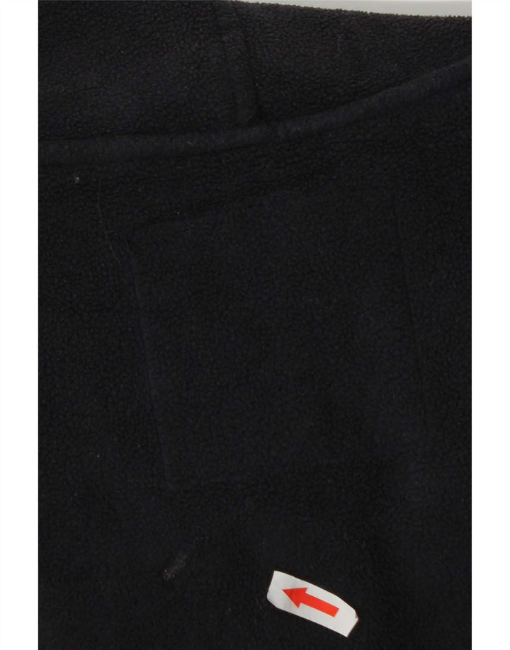 Giacca in pile con cappuccio Zara da donna UK 14 poliestere medio blu navy