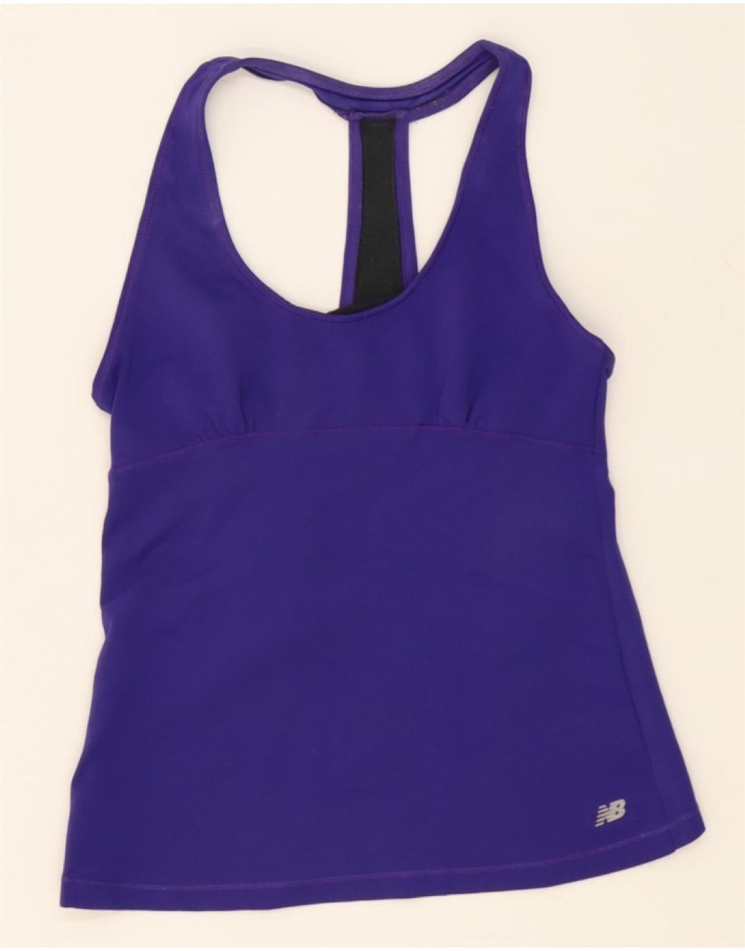 NEW BALANCE Womens Vest Top UK 12 Medium Purple Polyester Vintage New Balance and Second-Hand New Balance from Messina Hembry 