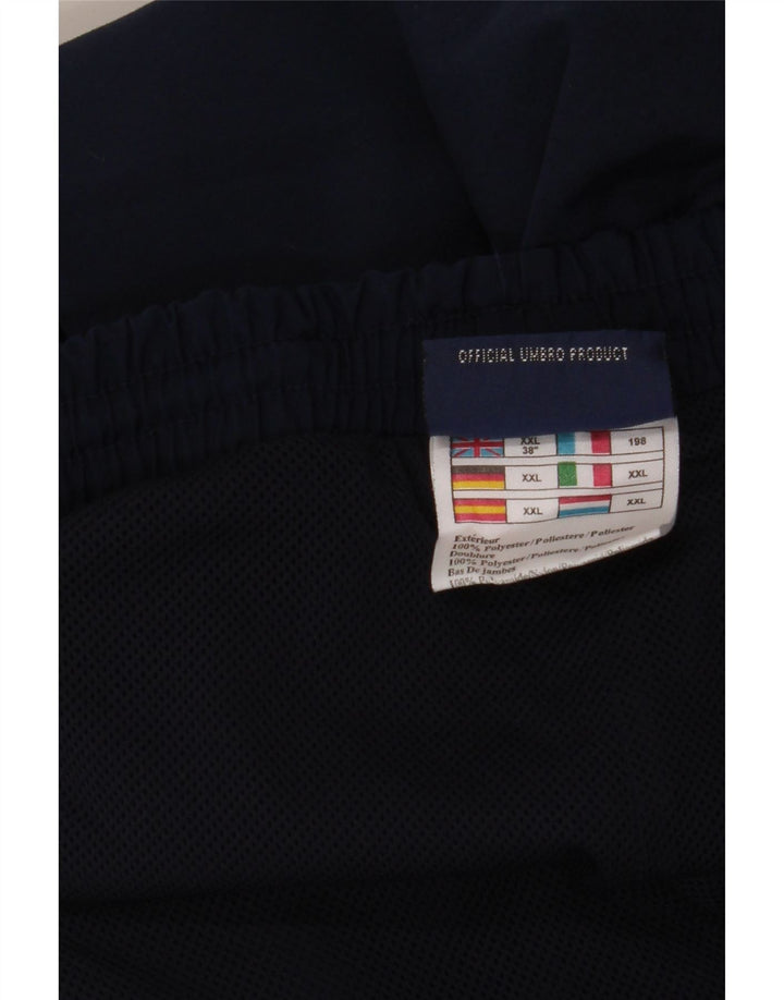 Pantaloni da tuta da uomo UMBRO Joggers 2XL Poliestere blu navy