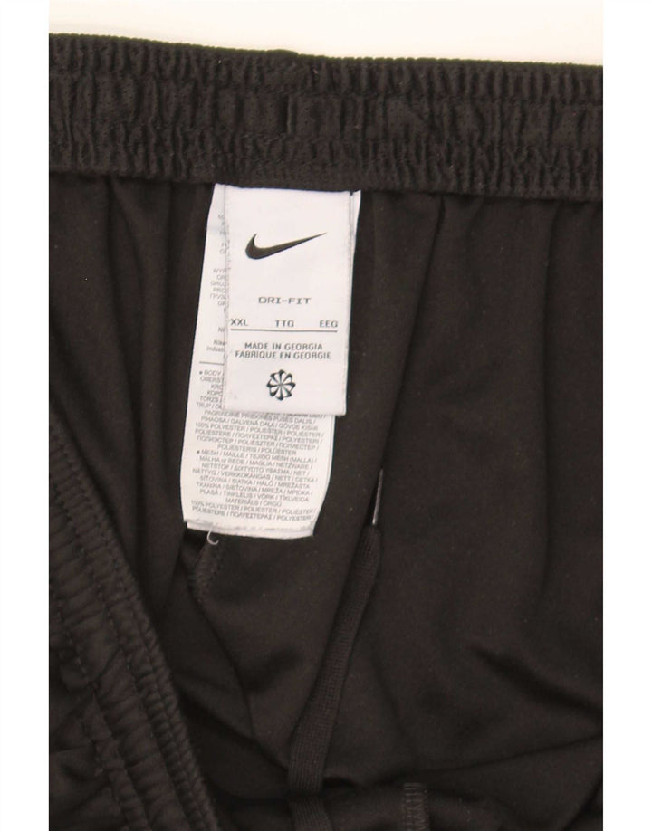 Pantaloni da tuta Nike Dri Fit da uomo 2XL Poliestere color block nero