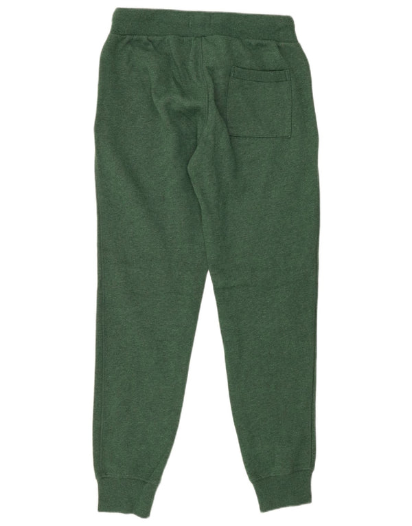 Pantaloni da tuta con grafica da donna SUPERDRY Joggers UK 12 Verde medio