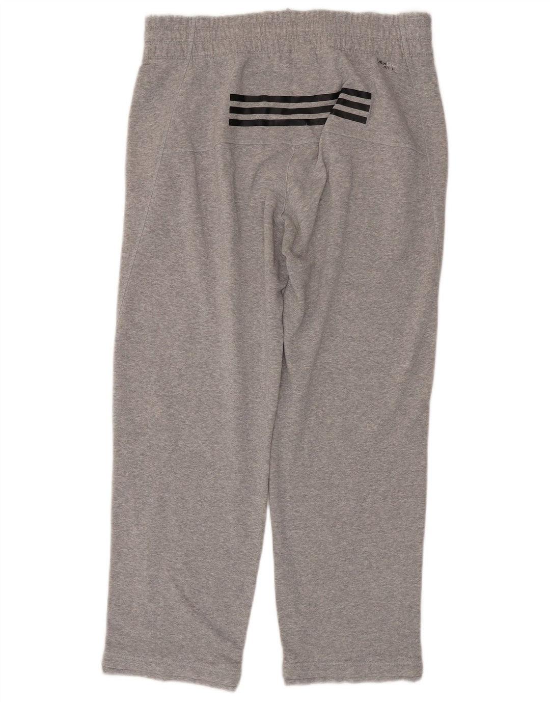 Pantaloni da tuta Adidas Climalite da uomo in cotone grigio medio