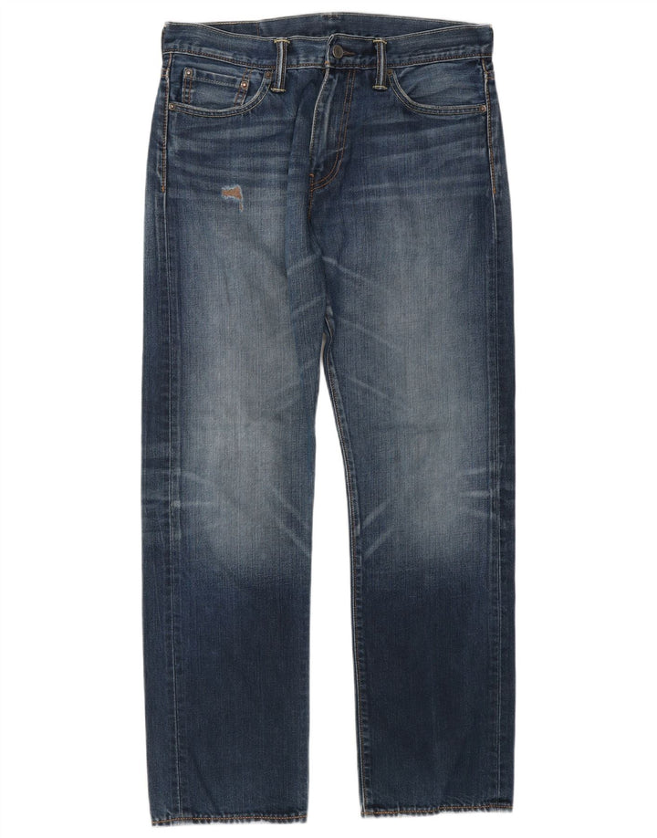 Levi's Uomo 504 Jeans dritti W32 L32 Cotone Blu
