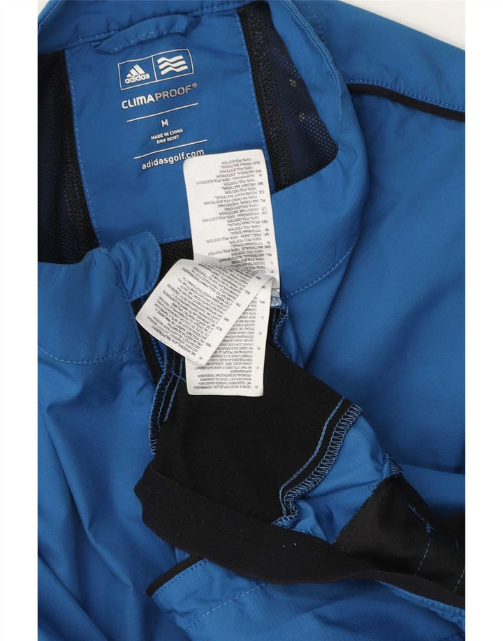 Giacca da allenamento Adidas Clima Proof da uomo, colore blu medio