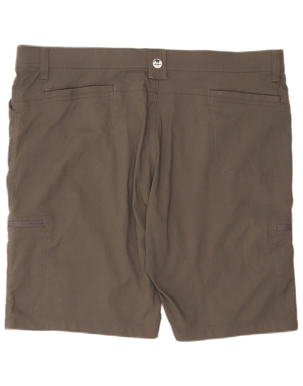 Pantaloncini cargo da uomo WRANGLER W42 2XL nylon kaki