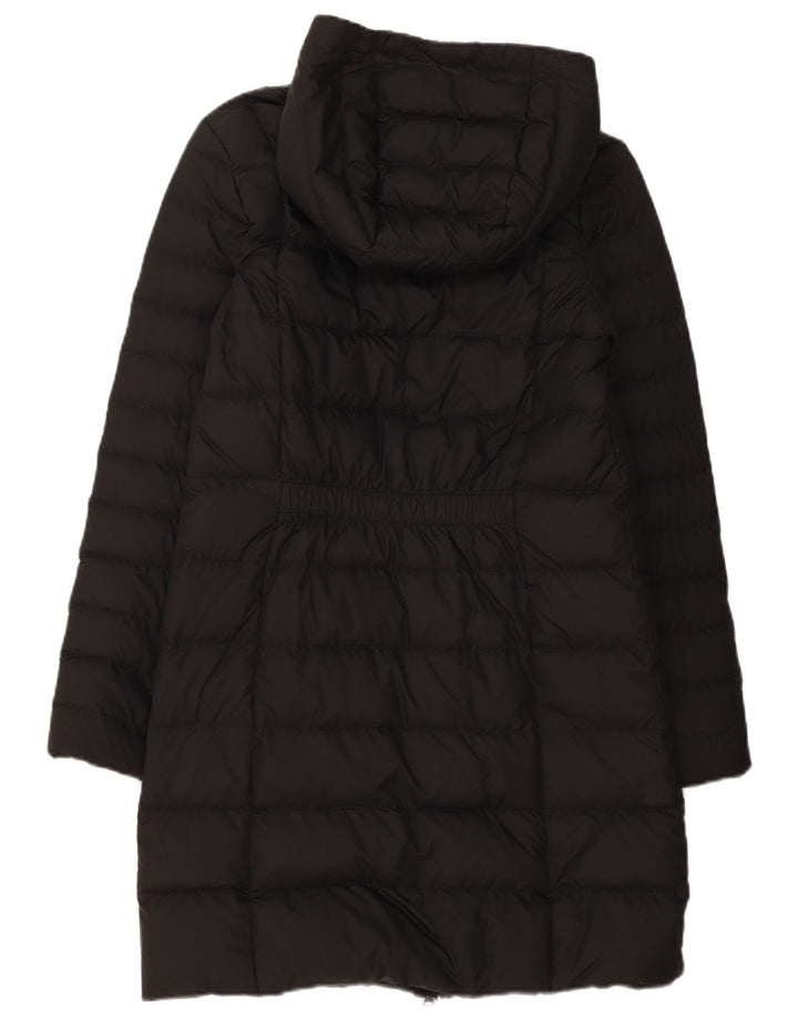 Cappotto imbottito con cappuccio Nike da donna UK 10 piccolo poliestere nero