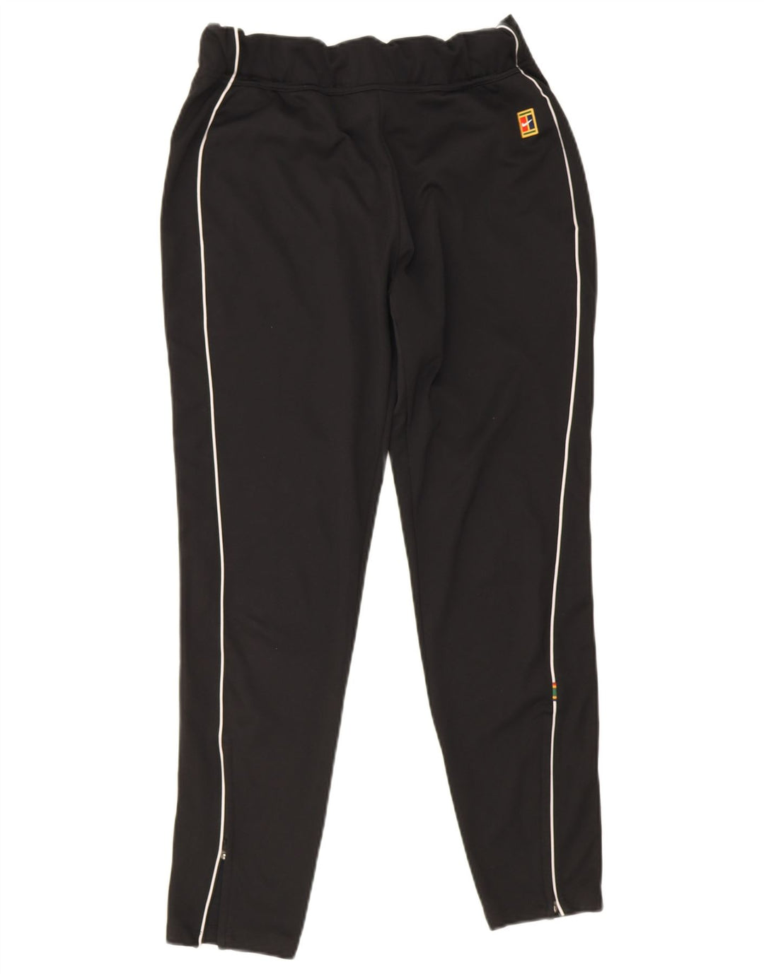 Pantaloni da tuta Nike Dri Fit da donna UK 12 medi a righe nere