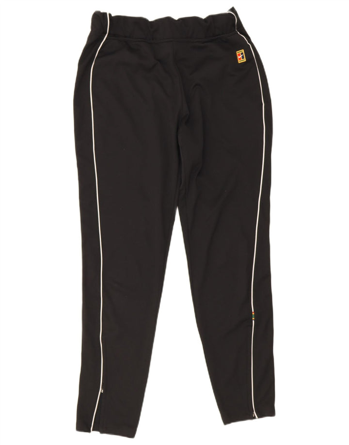 Pantaloni da tuta Nike Dri Fit da donna UK 12 medi a righe nere