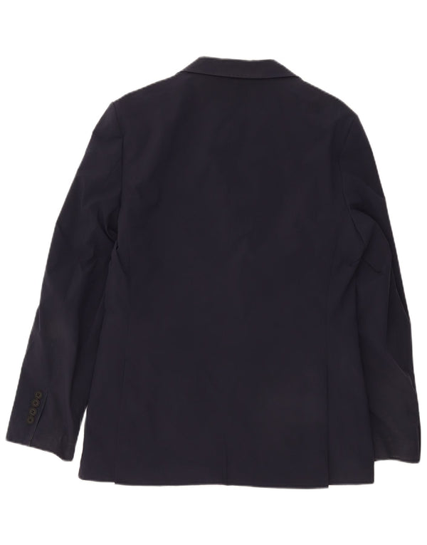Giacca blazer a 2 bottoni da uomo Marks & Spencer UK 38 medio blu navy