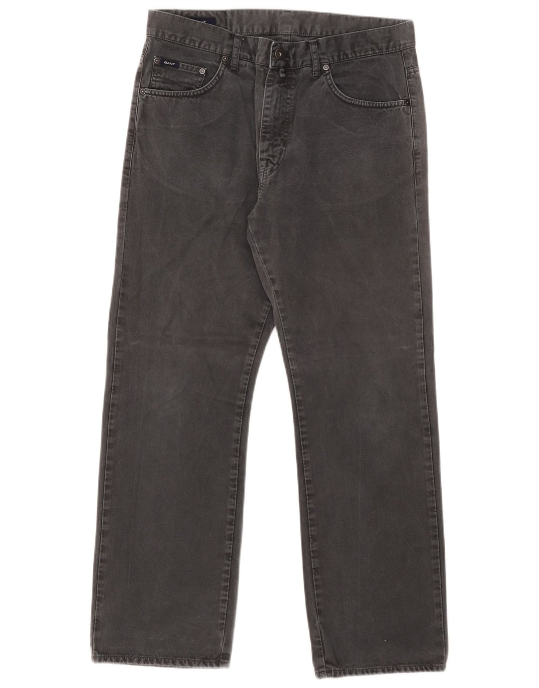 Jeans dritti regolari Jason da donna Gant W34 L30 cotone grigio