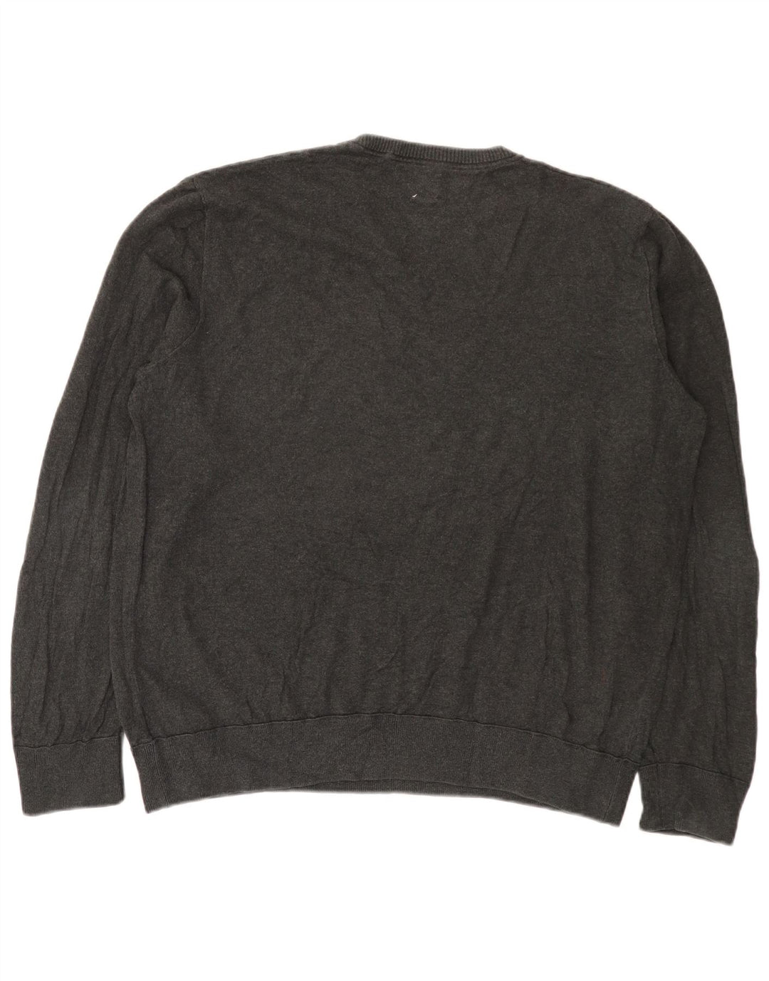 Maglione Gap da uomo con scollo a V XL in cotone grigio