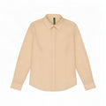 Camicia Benetton Donna UK 10 Small Cotone Bianco
