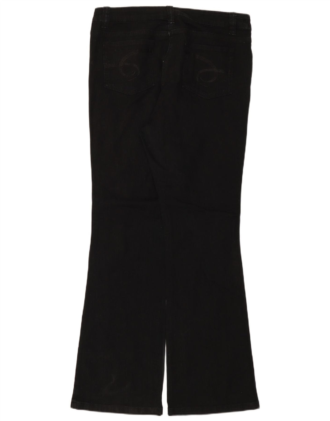 Jeans bootcut autografi da donna Marks & Spencer UK 14 grandi W34 L33 neri