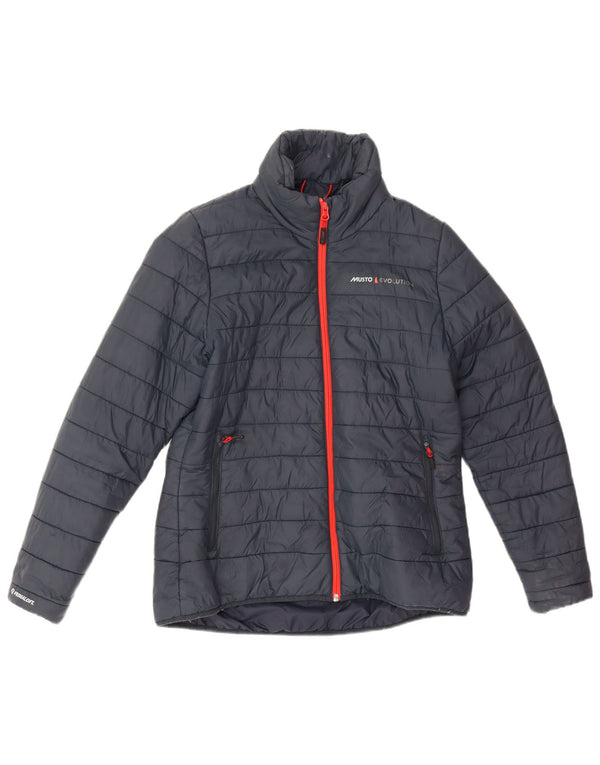 Giacca imbottita da donna Musto UK 14 Large Blu Navy in poliammide