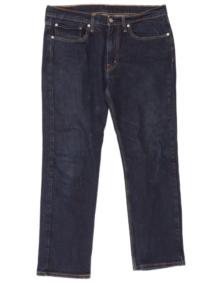 Levi's Uomo 514 Jeans dritti W34 L30 Cotone blu navy