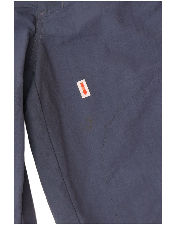 Pantaloncini cargo Adidas da ragazzo 13-14 anni W30 Blu Colourblock in poliammide