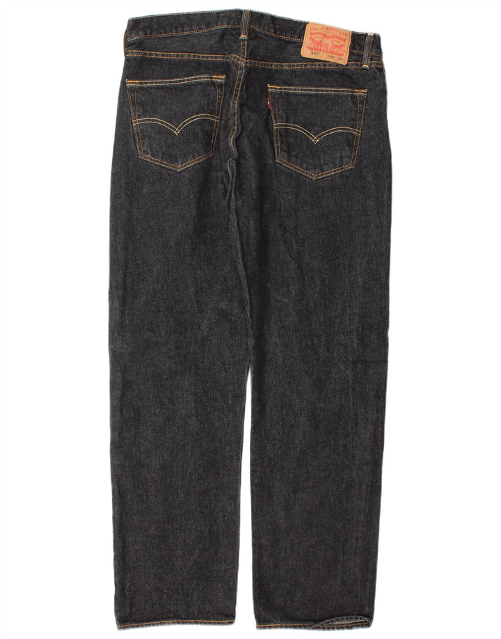 Levi's Uomo 501 Jeans dritti W36 L32 Cotone grigio