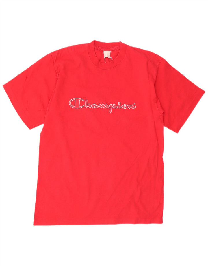T-shirt grafica da uomo Champion Top rossa media