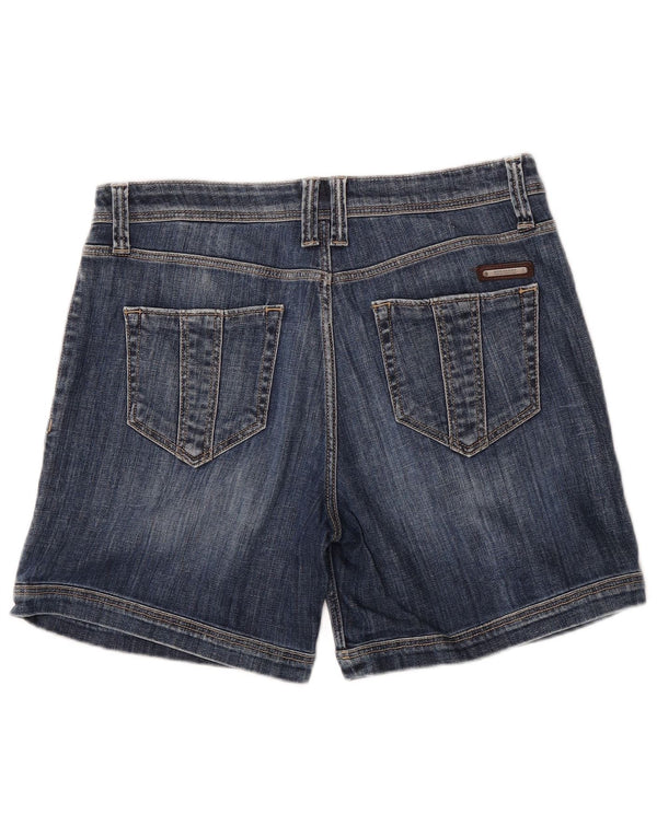 Pantaloncini di jeans BRIT da donna Burberry W29 cotone blu medio