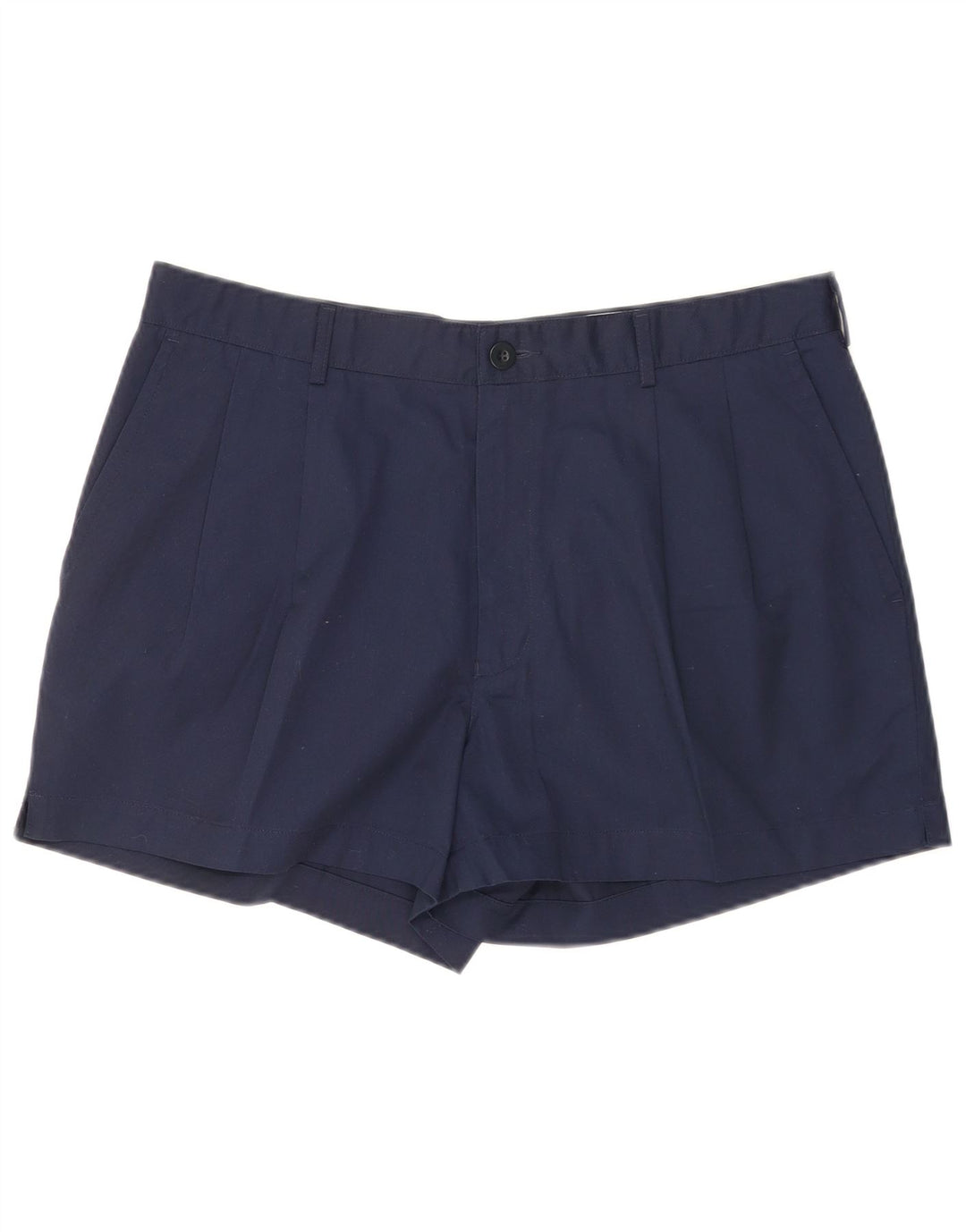 Pantaloncini chino con pegging da uomo Lotto W44 2XL poliestere blu navy