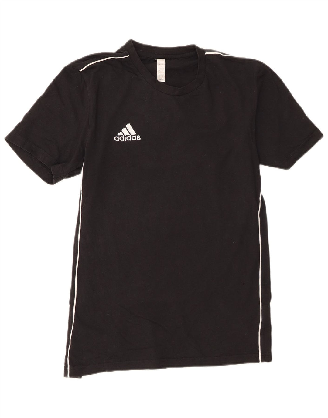 T-shirt Adidas da uomo Top Small in cotone nero
