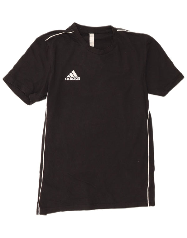 T-shirt Adidas da uomo Top Small in cotone nero