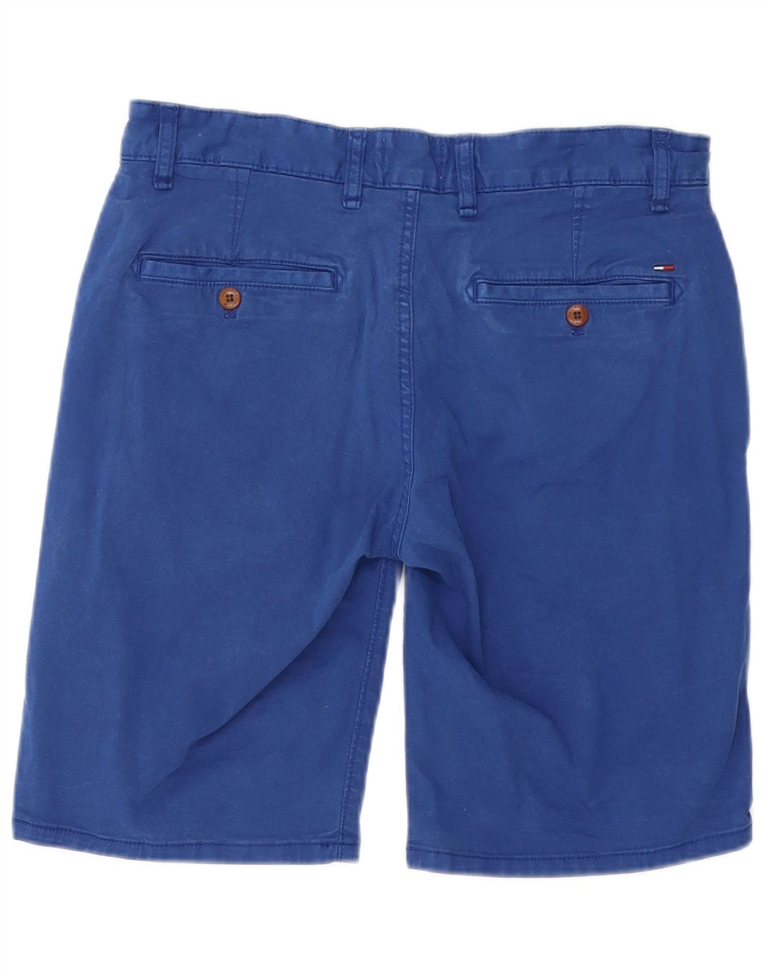 Pantaloncini chino da uomo Tommy Hilfiger W31 cotone blu medio