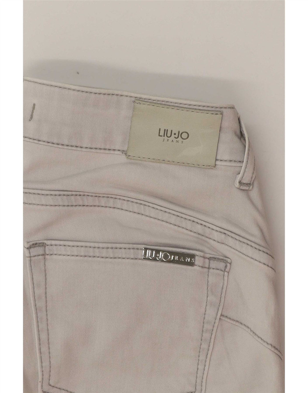 Jeans Slim Donna Liu Jo W28 L31 Grigio Geometrico