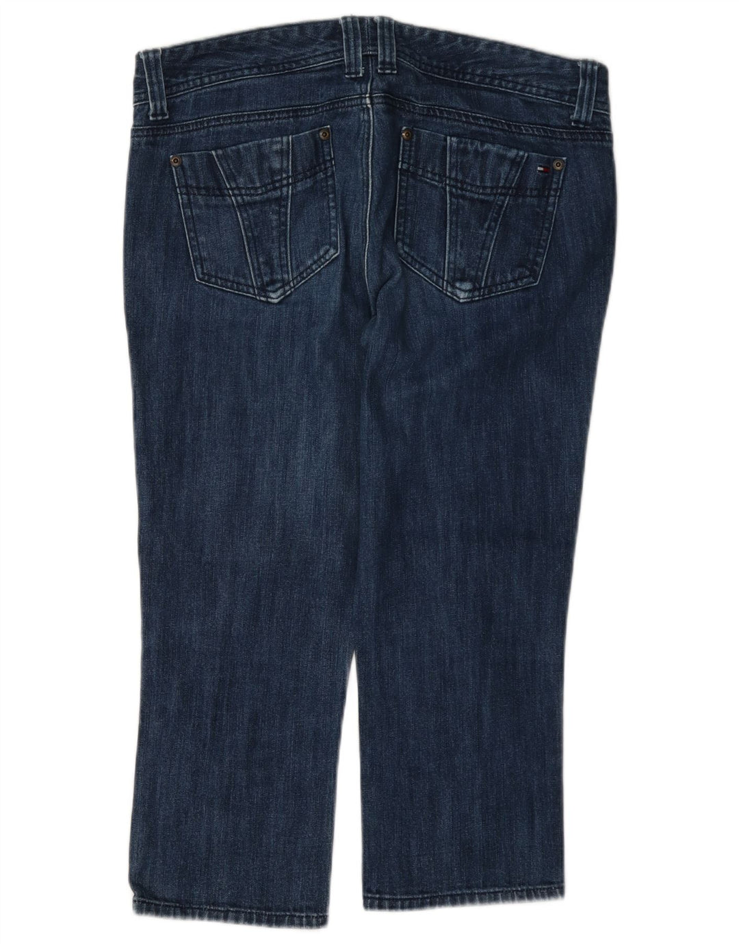 Jeans Capri da donna Tommy Hilfiger US 10 Large W32 L21 Blu
