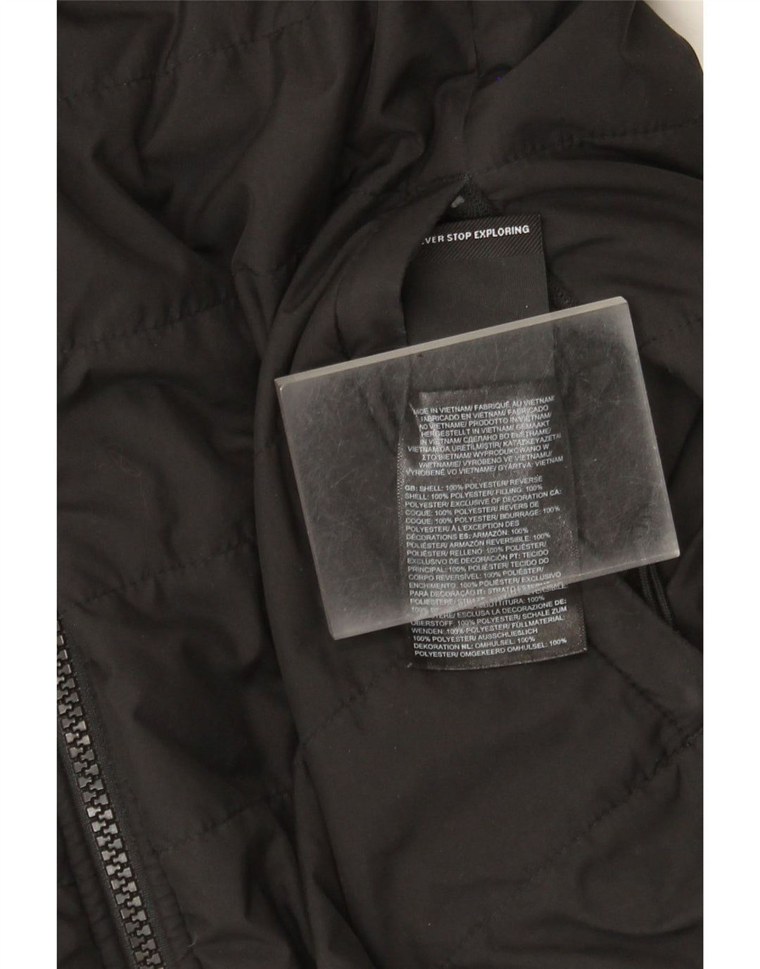 Giacca imbottita reversibile da donna The North Face UK 14 poliestere nero medio