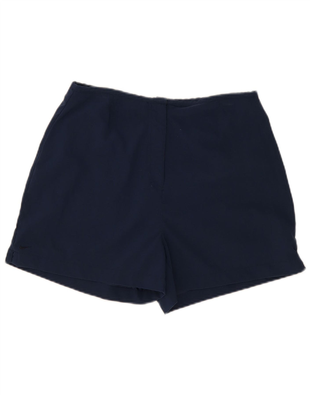 Pantaloncini Nike da donna UK 12 medi W28 blu navy nylon